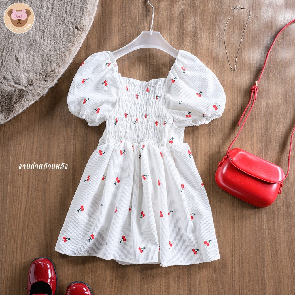 Cherbet Minidress เสื้อกึ่งมินิเดรส ลายเชอรี่🍒🍒น่ารักมากกกก